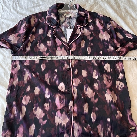 NWT Jason Wu Short Sleeve Pajama Shirt L - Picture 10 of 12